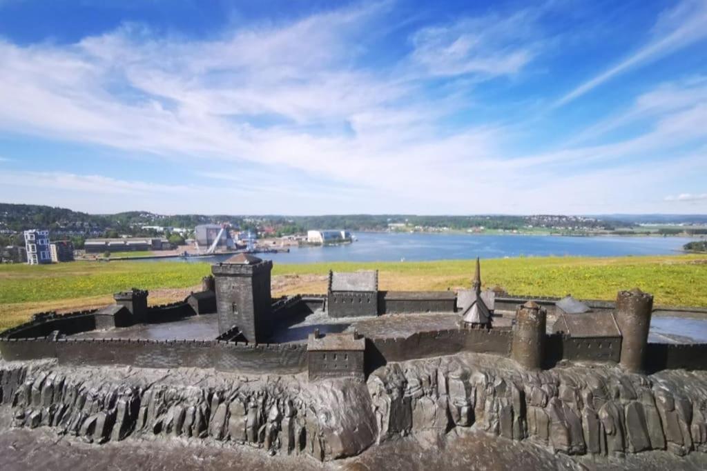 Sjarmerende Leilighet I Hjerte Av Tonsberg By 外观 照片
